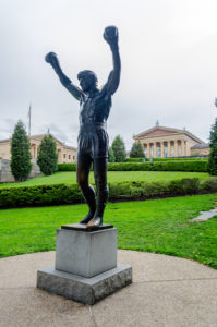 Rocky Statue in Philadelphia, USA